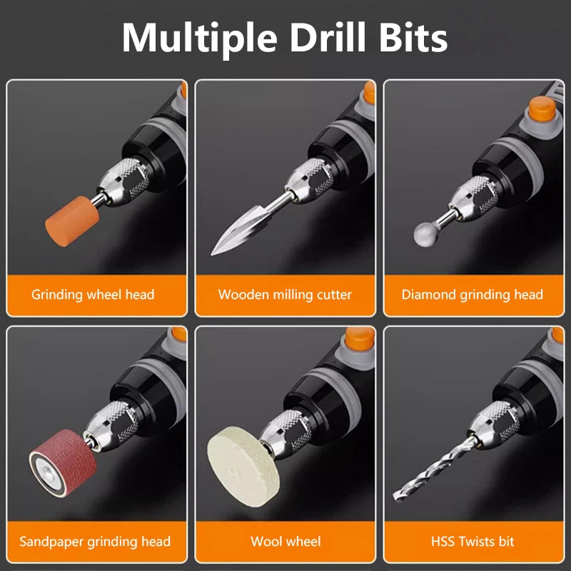 Cordless Mini Rotary Drill