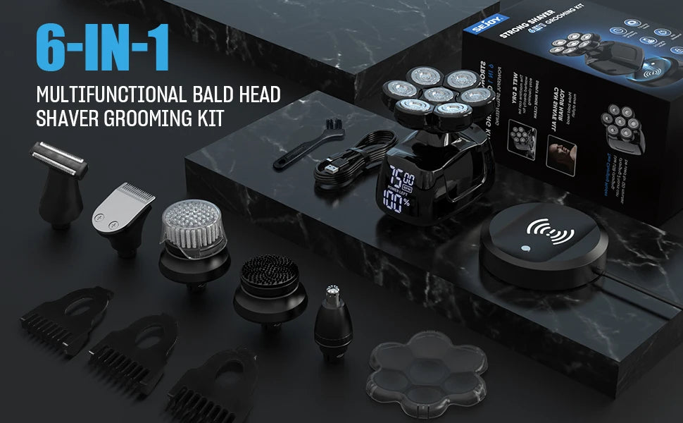 7D Head Shaver for Bald Men