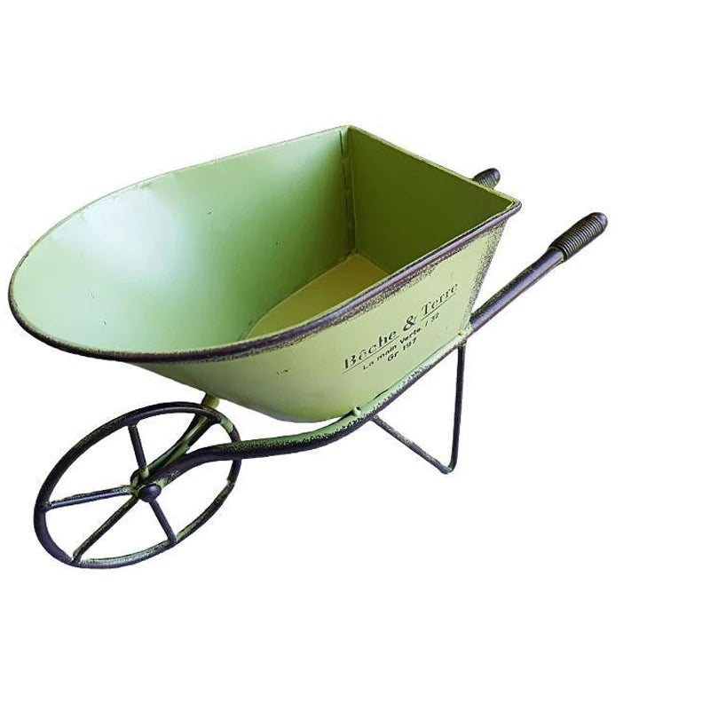Vintage Iron Planter Cart