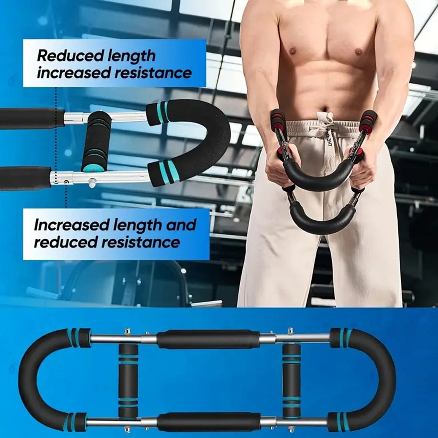 U-Shape Hand Gripper Twister Bar
