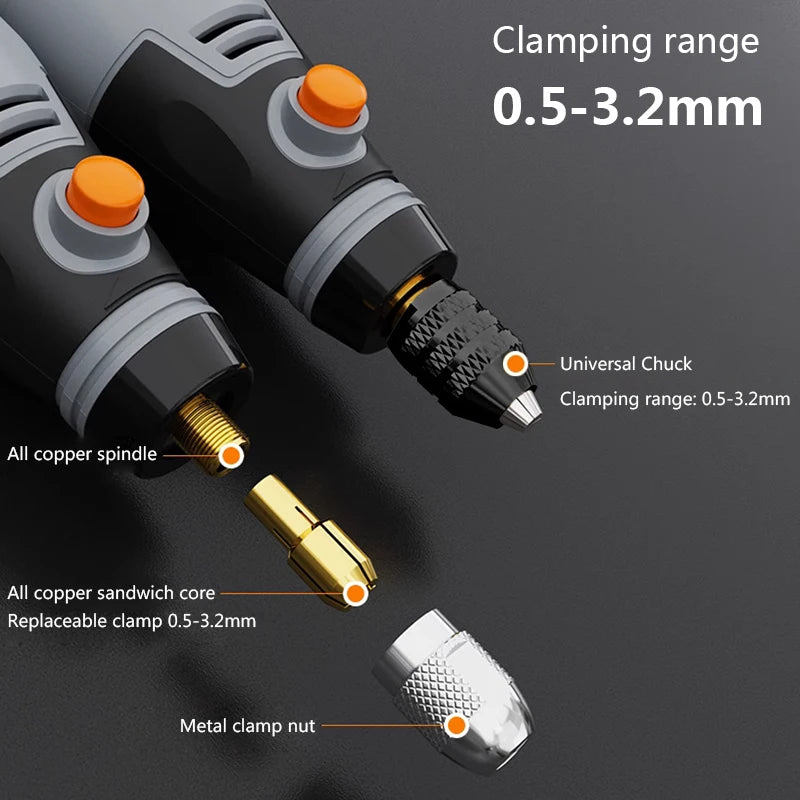 Cordless Mini Rotary Drill