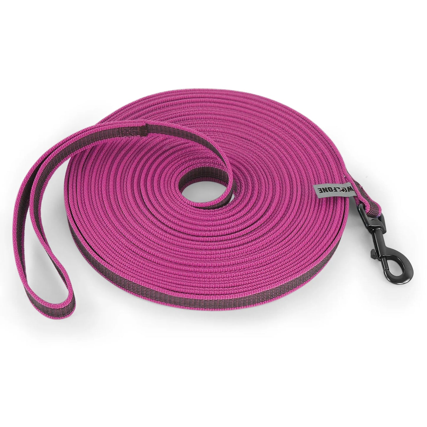 Dual-Color Latex Silk Dog Leash