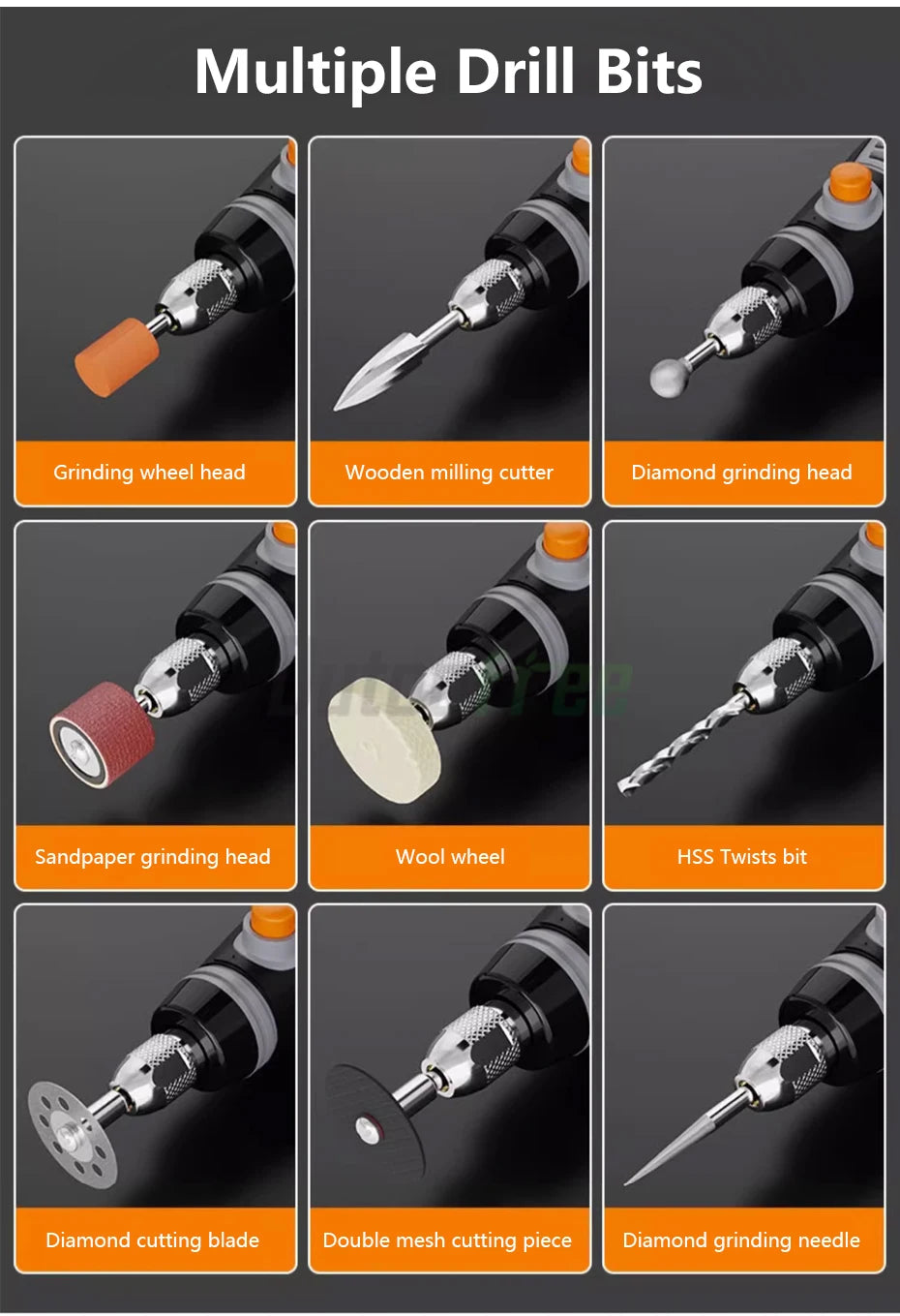 Cordless Mini Rotary Drill