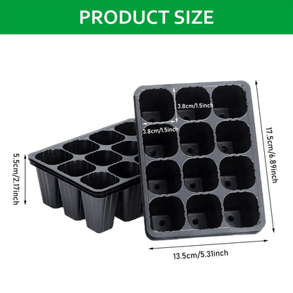 12-Hole Vegetable Seedling Tray