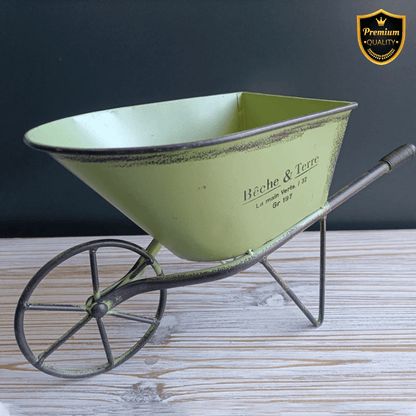Vintage Iron Planter Cart